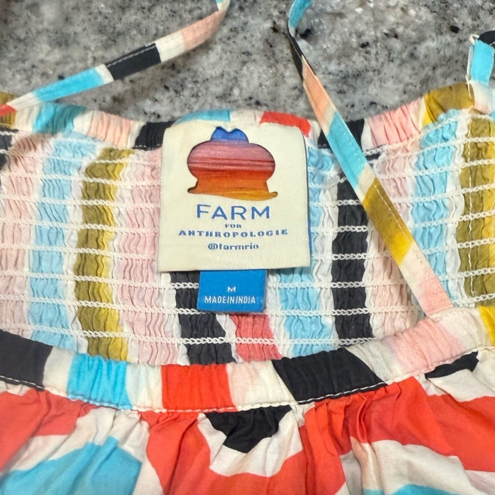 FARM Rio Colorful Wave Maxi Dress - Picture 8 of 11